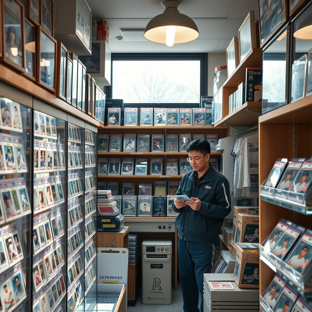 野球カードのコレクション